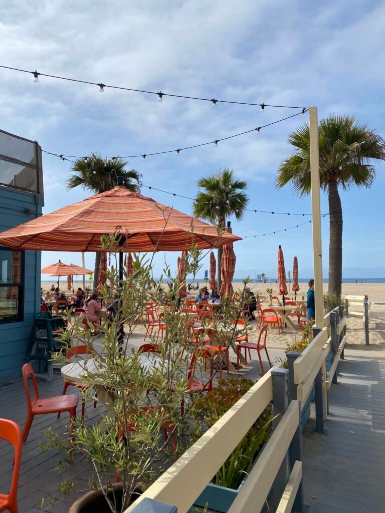 Back On Cafe at Annenberg Beach House Patio seat
