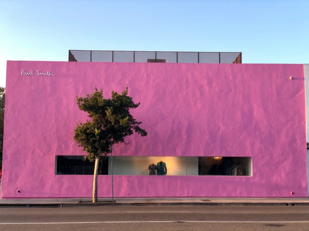 Famous Paul Smith Pink Wall