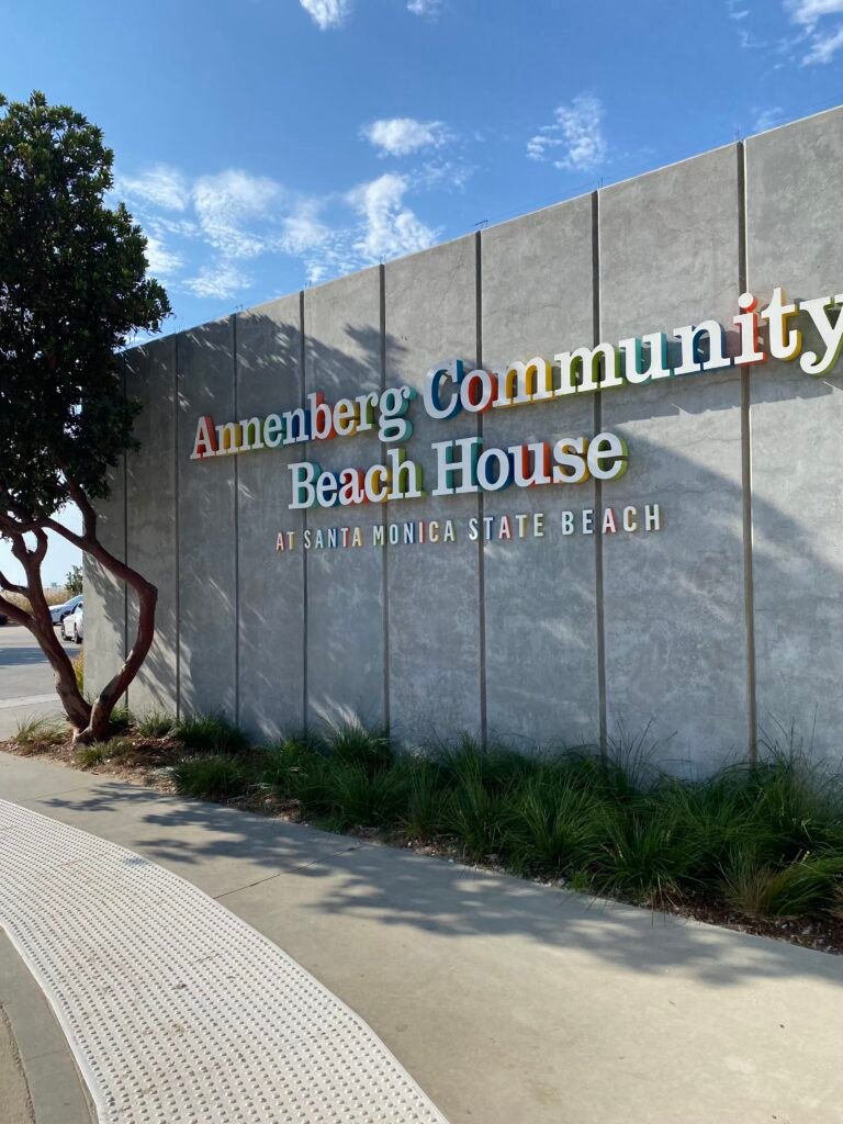 Annenberg Beach House sign