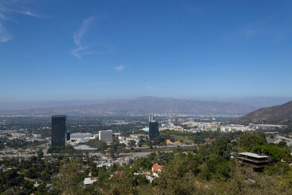 Studio City view from Mountain