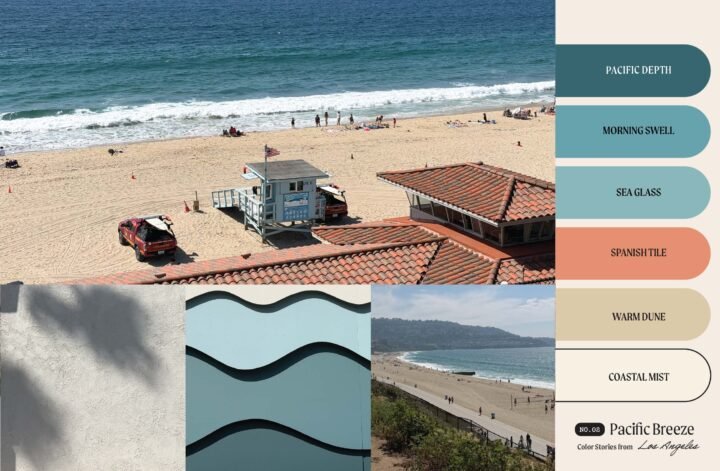 Color Stories from LA No.02 | Pacific Breeze color palette